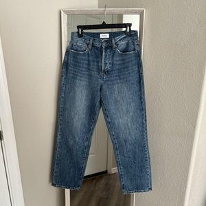 Pistola Charlie High Rise Ankle Straight Jeans Sz 27